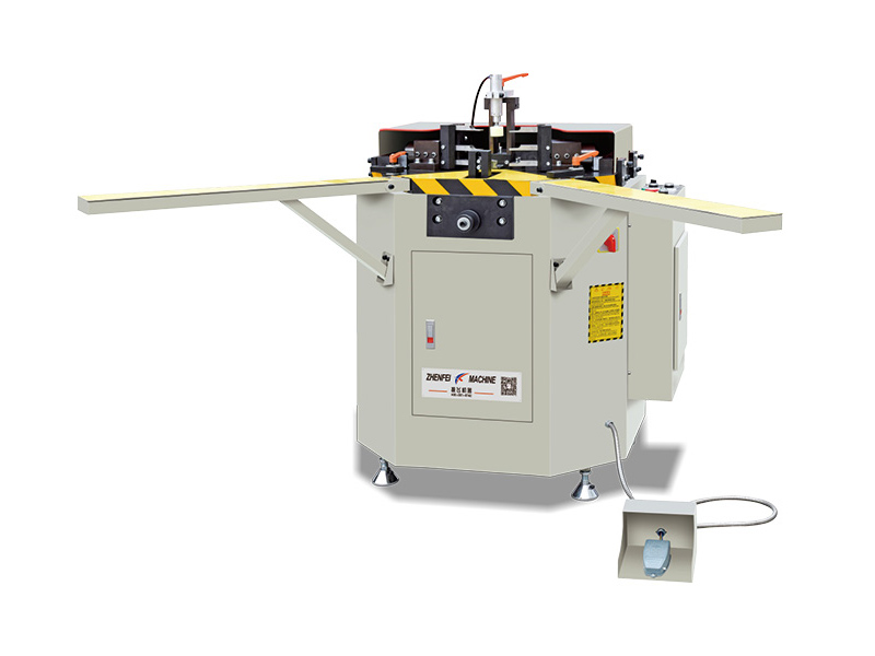 Aluminum door and window single head corner assembly machine ZMA-140B